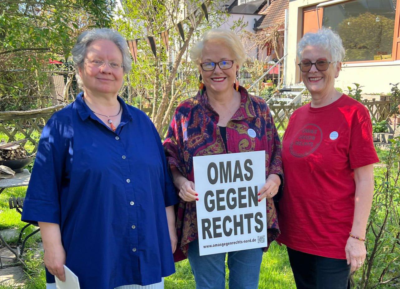 Wir gründen OMAS GEGEN RECHTS EUROPA